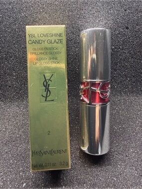 Yves Saint Laurent YSL Loveshine Candy Glaze Lip Gloss Stick - Brand New In Box